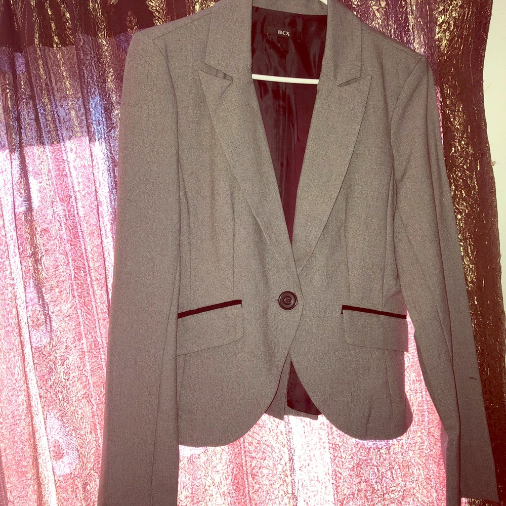 LIKE NEW BCX PANTSUIT set GRAY